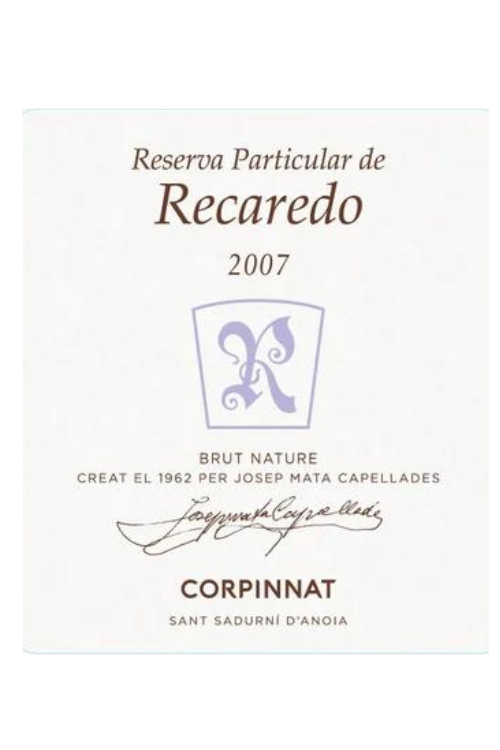 Recaredo Reserva Particular Brut Nature Cava, Catalonia, 2009 6x75cl