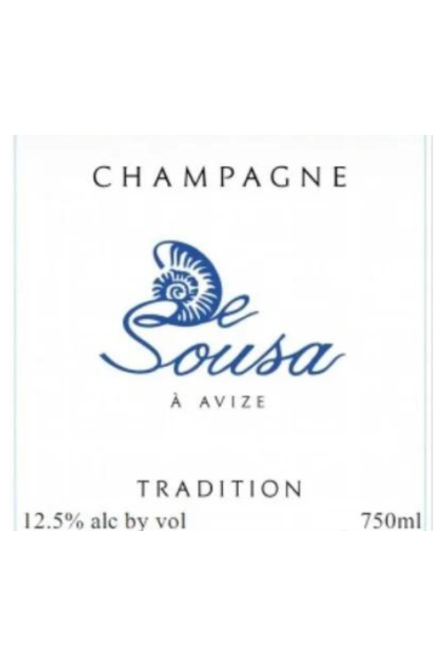 Champagne de Sousa, Brut Tradition NV (Disgorged 2021) 6x75cl