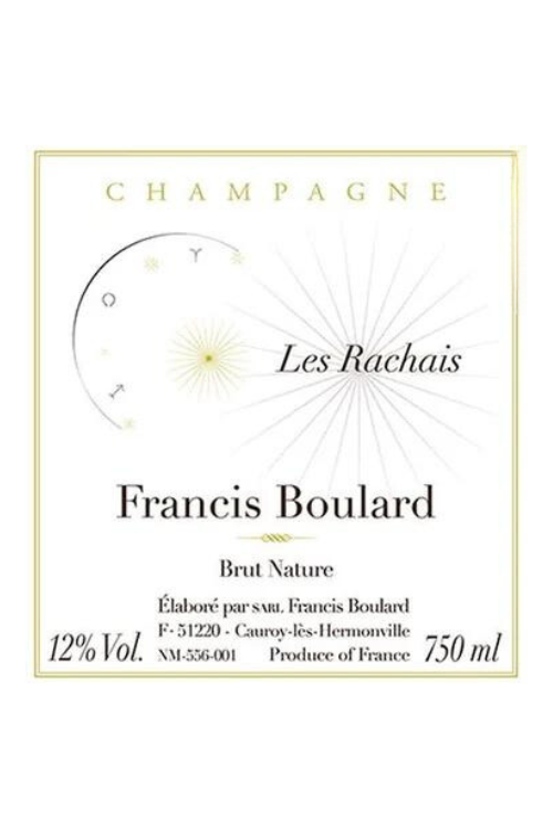 Francis Boulard, Rachais Blanc de Blanc, Brut Nature 2013 1x75cl