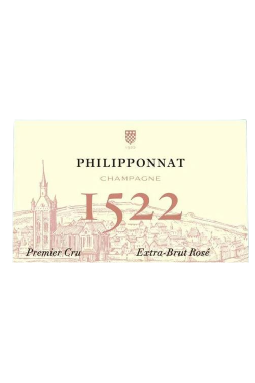 Champagne Philipponnat, Cuvee 1522, Premier Cru Brut Rose Millesime 2012 6x75cl