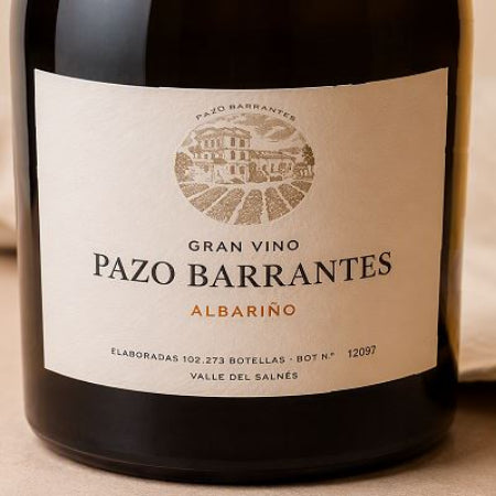 2022 Albarino, Gran Vino from Pazo Barrantes - a different take