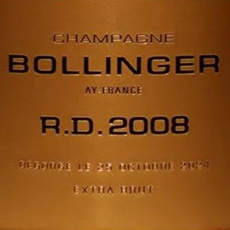 2008 Bollinger R.D. - 'One of the greatest achievements of the vintage' and below release price