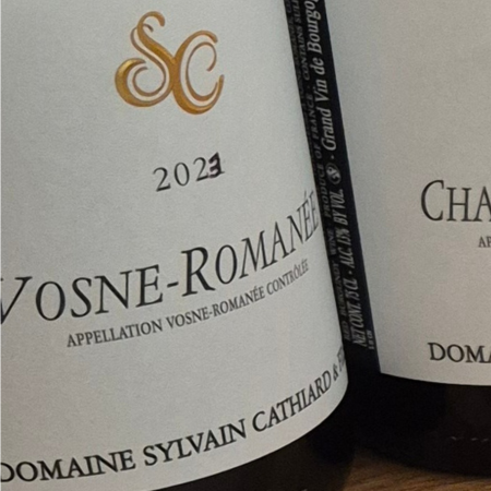 2023 Burgundy: Domaine Sylvain Cathiard