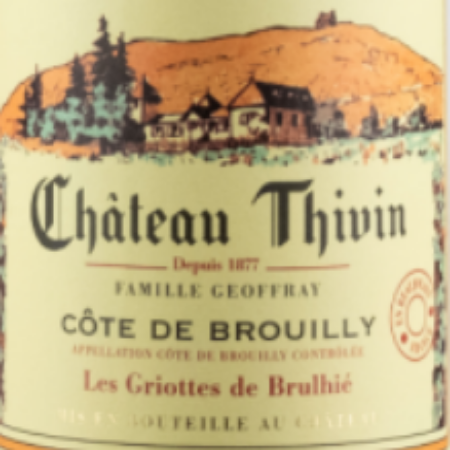 'One of the best Cote de Brouilly you will find' NM - 2023 Chateau Thivin Les Griottes de Brulhie