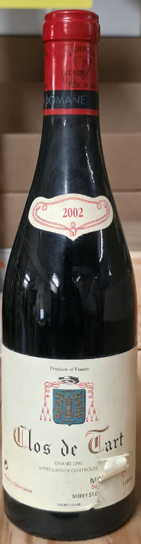 Clos de Tart, Grand Cru 2002 1x75cl