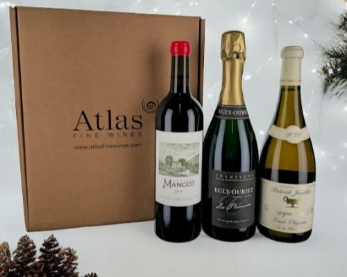 Three Bottle Christmas Gift Box