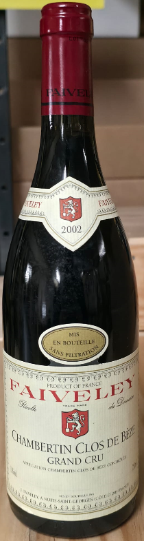 Domaine Faiveley, Chambertin-Clos de Beze Grand Cru 2002 1x75cl