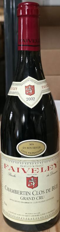 Domaine Faiveley, Chambertin-Clos de Beze Grand Cru 2002 1x75cl