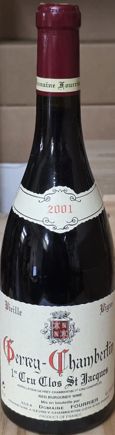 Domaine Fourrier, Gevrey-Chambertin 1er Cru, Clos St Jacques 2001 1x75cl