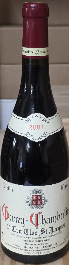 Domaine Fourrier, Gevrey-Chambertin 1er Cru, Clos St Jacques 2001 1x75cl