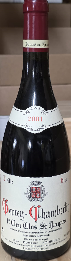 Domaine Fourrier, Gevrey-Chambertin 1er Cru, Clos St Jacques 2001 1x75cl