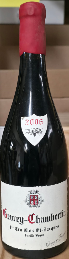 Domaine Fourrier, Gevrey-Chambertin 1er Cru, Clos St Jacques 2006 1x75cl