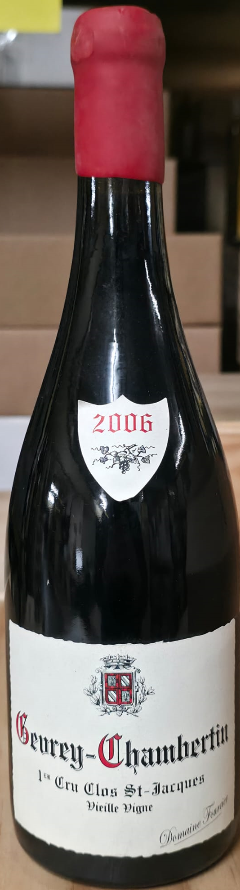 Domaine Fourrier, Gevrey-Chambertin 1er Cru, Clos St Jacques 2006 1x75cl