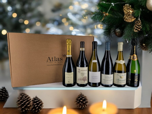 Luxury Six Bottle Christmas Gift Box