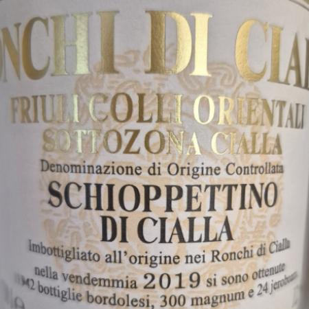 The 'liquid magic' is back - 2019 Schioppettino from Ronchi di Cialla