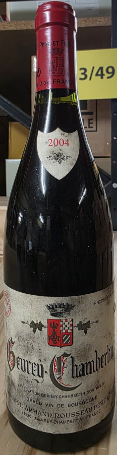 Domaine Armand Rousseau, Gevrey-Chambertin 2004 1x75cl