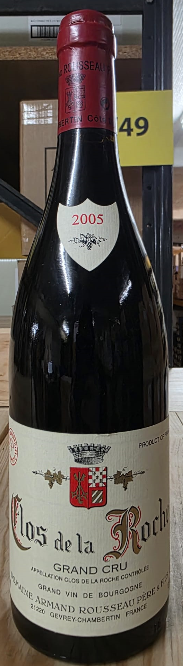 Domaine Armand Rousseau, Clos de la Roche Grand Cru 2005 1x75cl